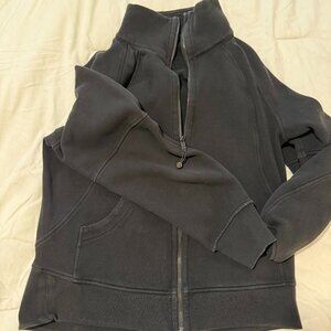 Lululemon Scuba Full Zip Hoodie Size 6 (Small) - Black
